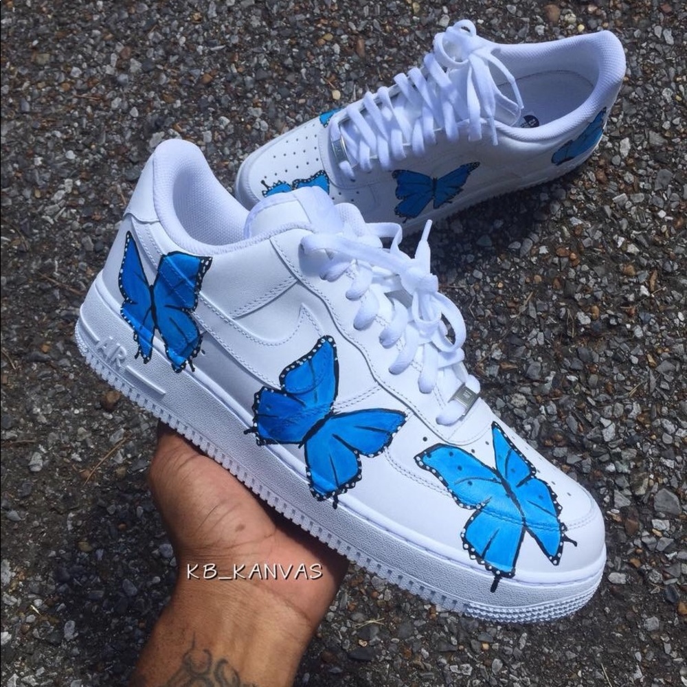 Custom Butterfly 🦋 AF 1’s
